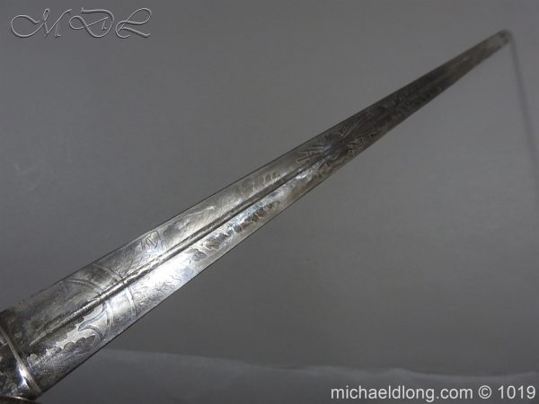 Scottish Basket Hilted Sword Silver Mounts - Image 9