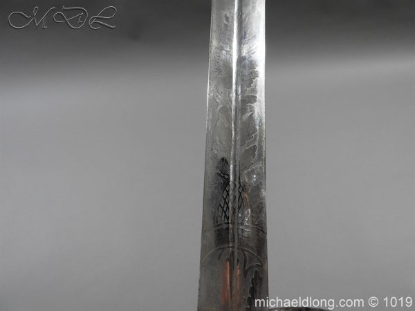Scottish Basket Hilted Sword Silver Mounts - Image 10