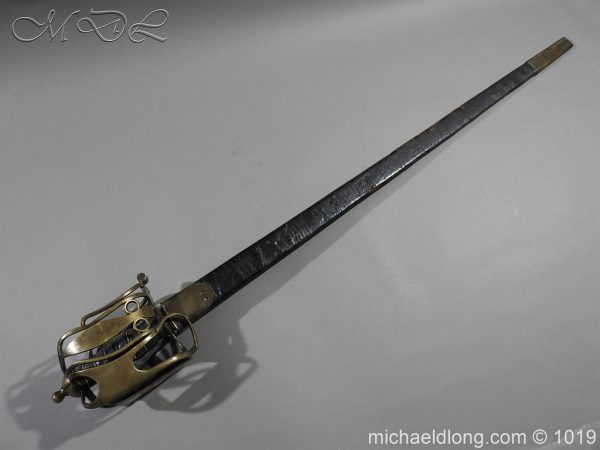 Scottish Officer's 1798 Pat Broad Sword by Fraser London - Image 23