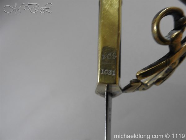 Naval Officer's Sword Dated 1801 - Image 18