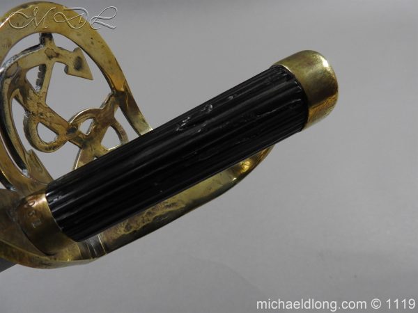 Naval Officer's Sword Dated 1801 - Image 20