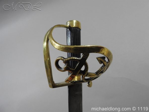 Naval Officer's Sword Dated 1801 - Image 22