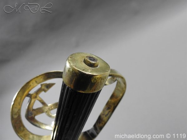 Naval Officer's Sword Dated 1801 - Image 23
