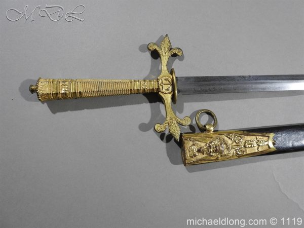 French Naval Dirk c 1810 - Image 2