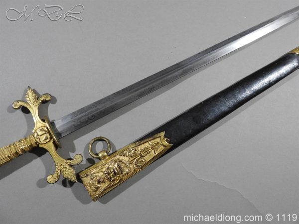 French Naval Dirk c 1810 - Image 3