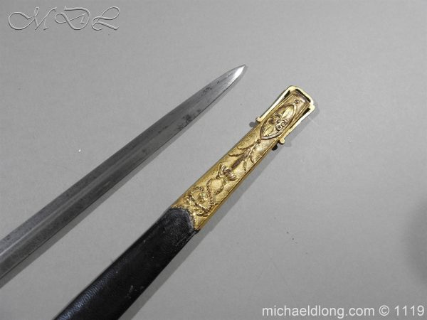 French Naval Dirk c 1810 - Image 4