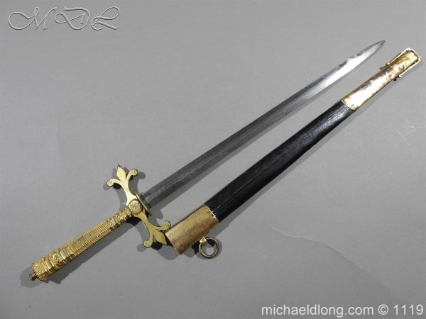 French Naval Dirk c 1810 - Image 5