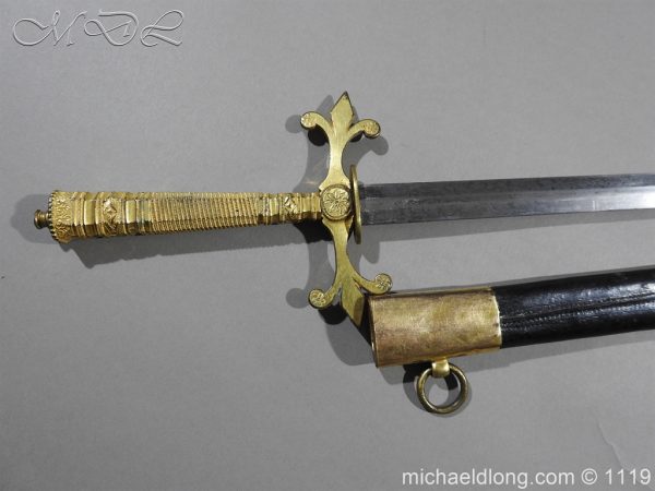 French Naval Dirk c 1810 - Image 6