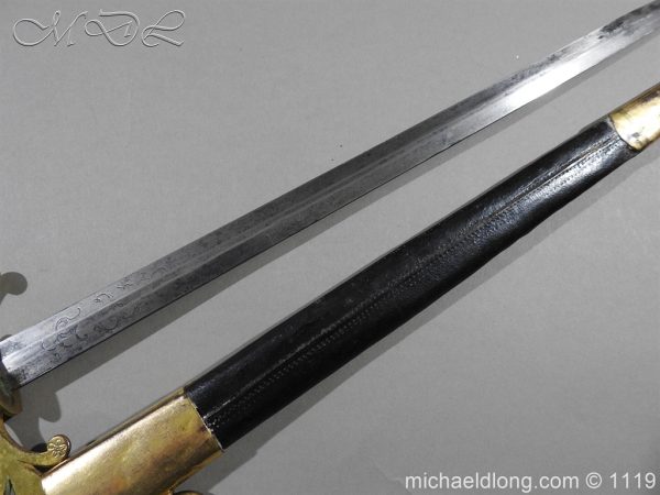 French Naval Dirk c 1810 - Image 7