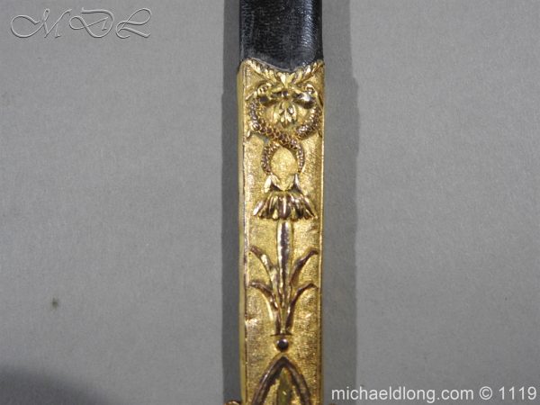 French Naval Dirk c 1810 - Image 11