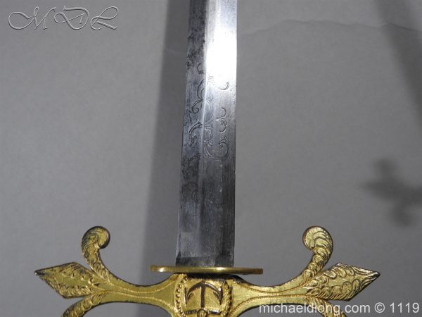 French Naval Dirk c 1810 - Image 13