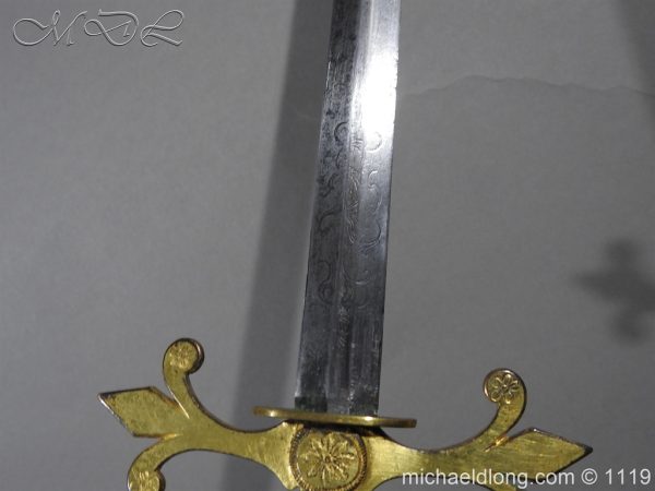 French Naval Dirk c 1810 - Image 15
