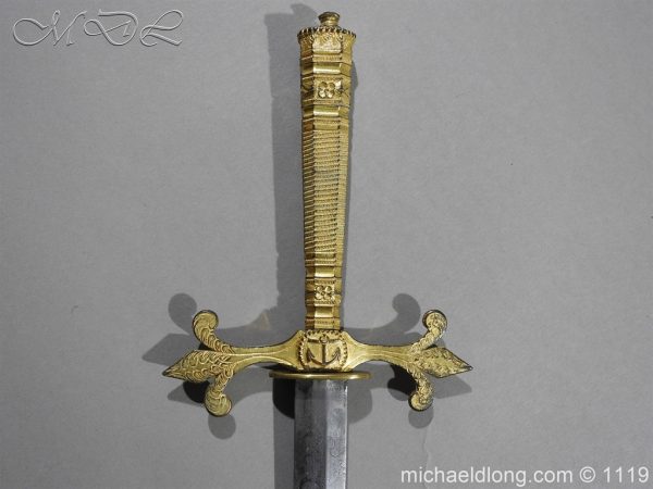 French Naval Dirk c 1810 - Image 16