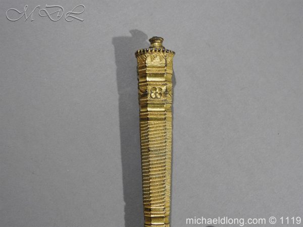 French Naval Dirk c 1810 - Image 17