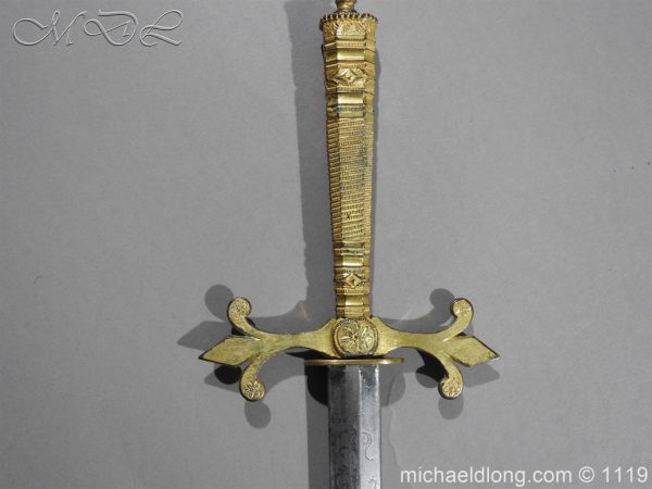 French Naval Dirk c 1810 - Image 19