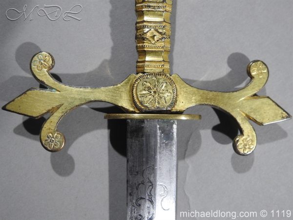 French Naval Dirk c 1810 - Image 22