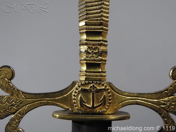 French Naval Dirk c 1810 - Image 24