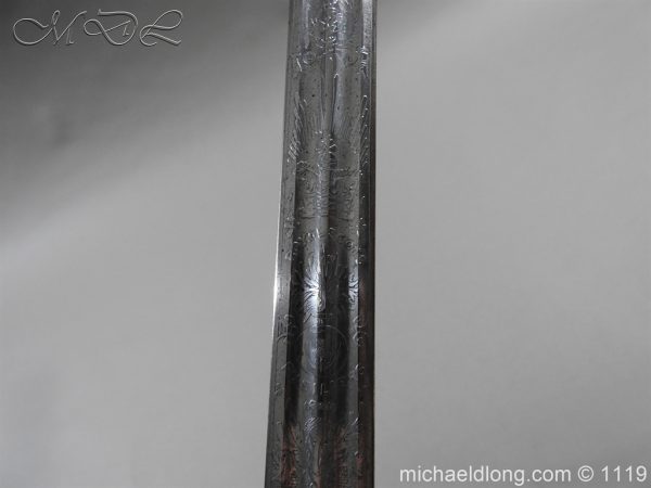 Royal Scots Fusiliers Victorian Officer's Sword - Image 19