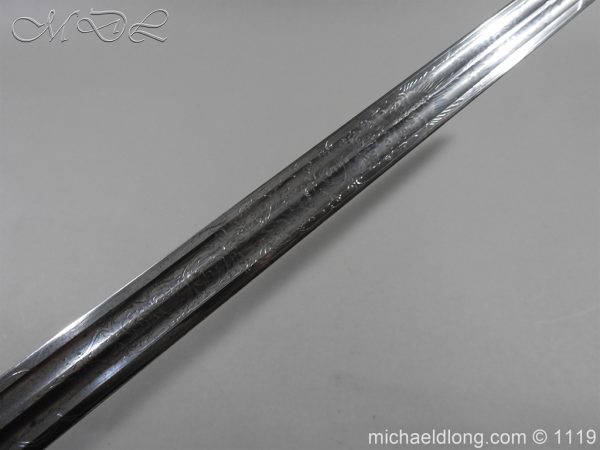 Royal Scots Fusiliers Victorian Officer's Sword - Image 18