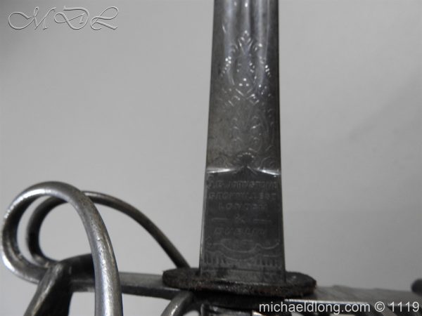 Royal Scots Fusiliers Victorian Officer's Sword - Image 16