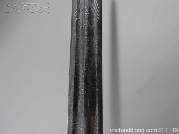 Royal Scots Fusiliers Victorian Officer's Sword - Image 15