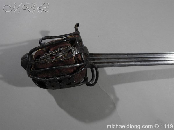 Scottish Basket Hilted Sword Andrea Ferrara c1720 - Image 2