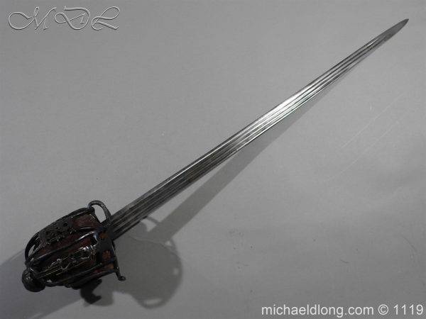 Scottish Basket Hilted Sword Andrea Ferrara c1720 - Image 25