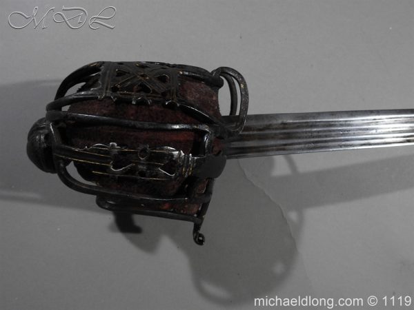 Scottish Basket Hilted Sword Andrea Ferrara c1720 - Image 24