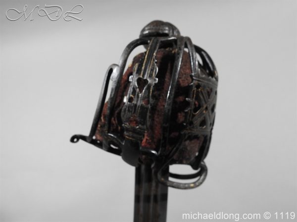 Scottish Basket Hilted Sword Andrea Ferrara c1720 - Image 15