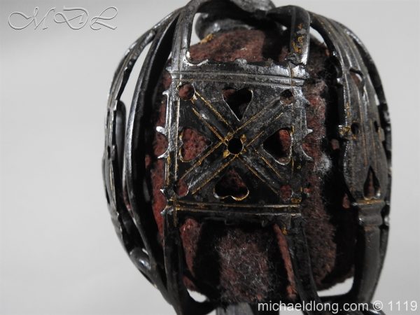 Scottish Basket Hilted Sword Andrea Ferrara c1720 - Image 13