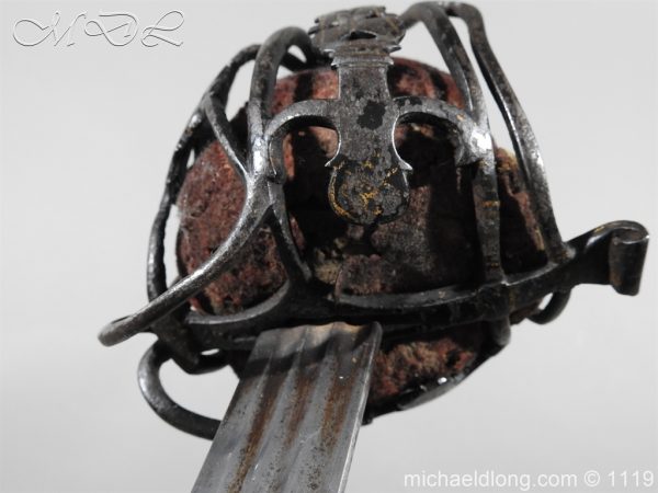 Scottish Basket Hilted Sword Andrea Ferrara c1720 - Image 7