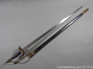 1796 Infantry Warrant Officer's Sword