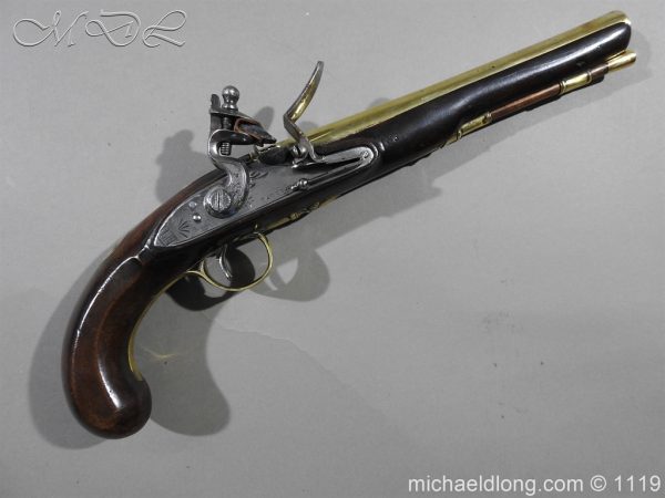 Flintlock Pistol by W Parker