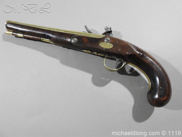 Flintlock Pistol by W Parker - Image 5