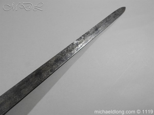 Scottish Basket Hilted Broad Sword c 1680 - Image 7