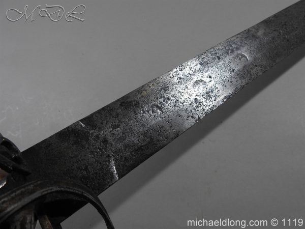 Scottish Basket Hilted Broad Sword c 1680 - Image 8