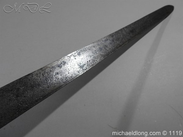 Scottish Basket Hilted Broad Sword c 1680 - Image 10