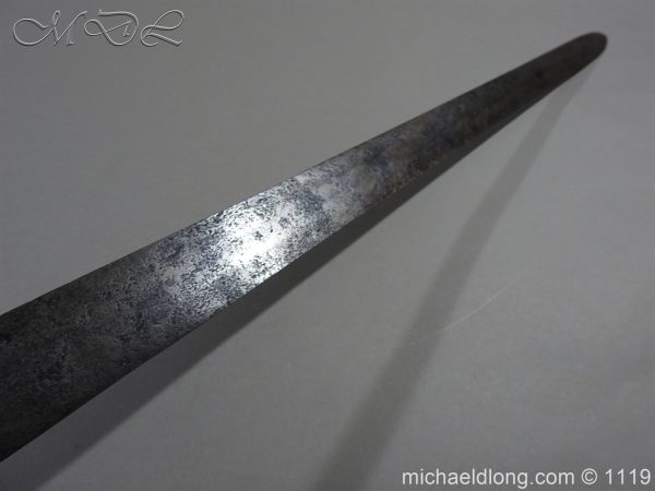 Scottish Basket Hilted Broad Sword c 1680 - Image 12