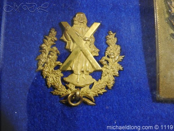 79th Highlanders Captain's Portrait, Medal, Sword and Dirk, etc - Image 14