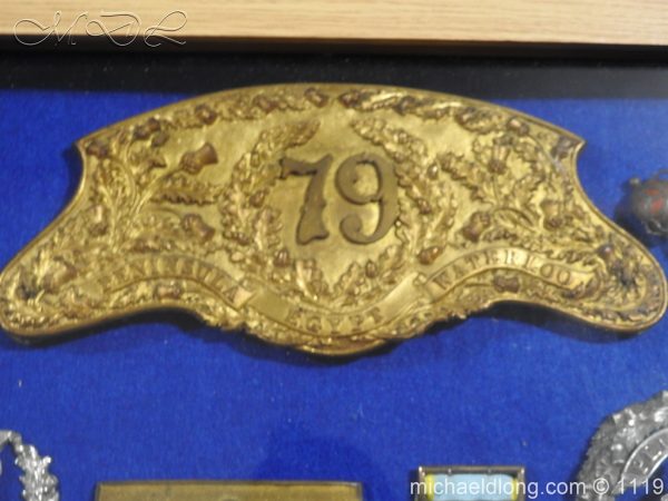 79th Highlanders Captain's Portrait, Medal, Sword and Dirk, etc - Image 16