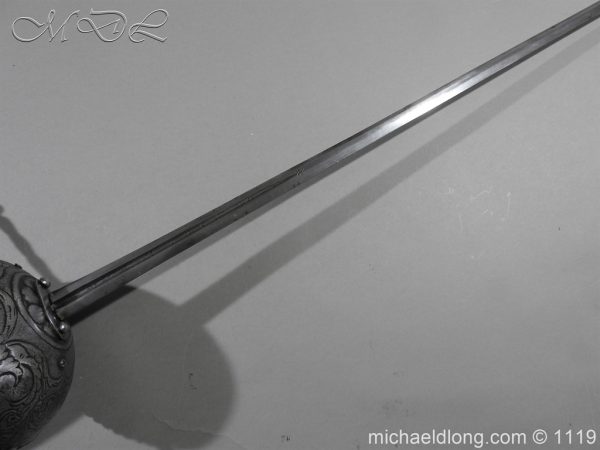 Spanish Cup Hilt Rapier c 1680 - Image 8