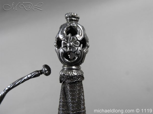 Spanish Cup Hilt Rapier c 1680 - Image 11