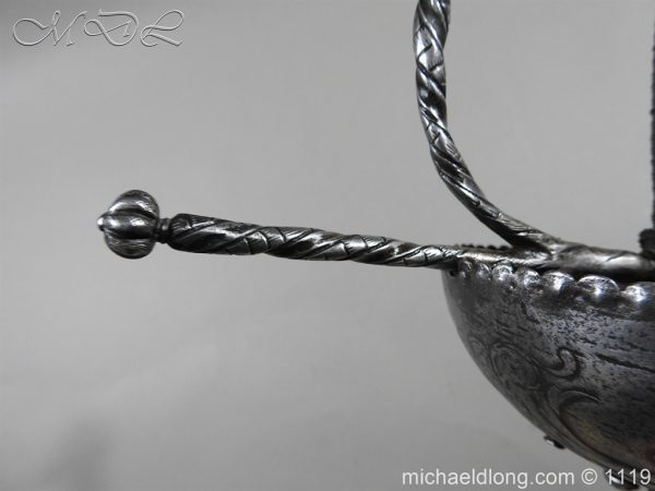 Spanish Cup Hilt Rapier c 1680 - Image 13