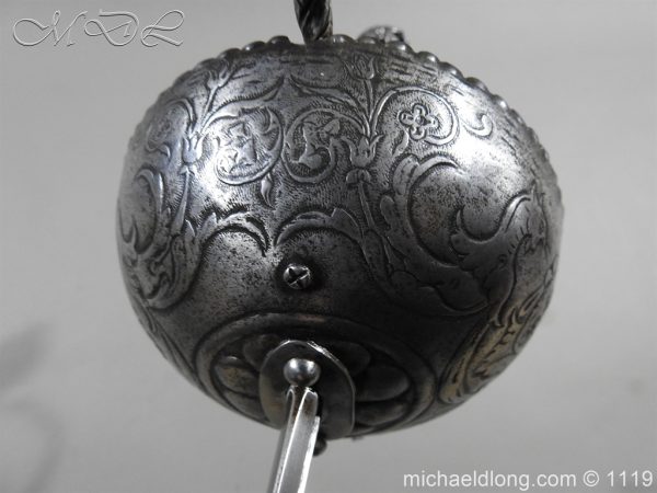 Spanish Cup Hilt Rapier c 1680 - Image 21