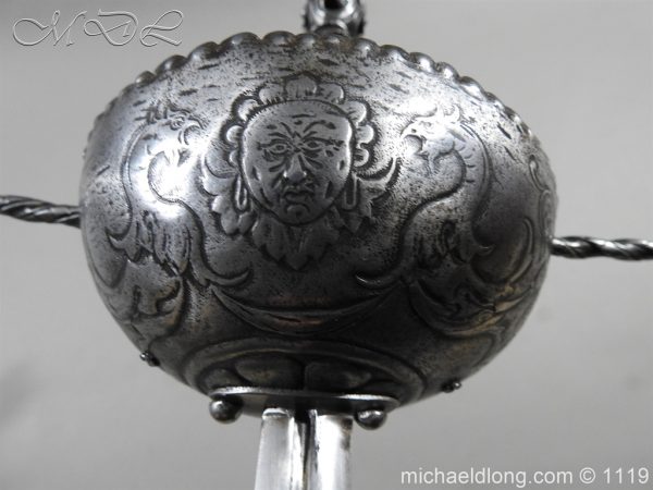 Spanish Cup Hilt Rapier c 1680 - Image 22