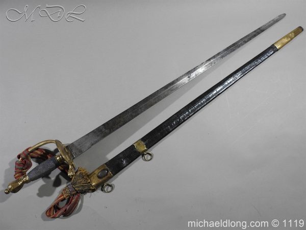 1st Royal Regiment of Foot Officer's Sword by Prosser - Image 5