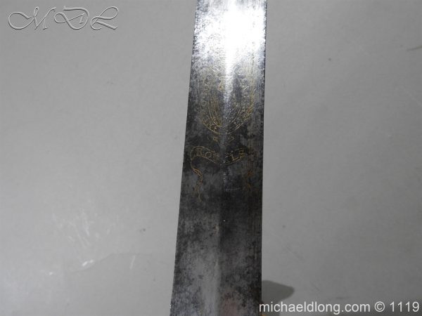 1st Royal Regiment of Foot Officer's Sword by Prosser - Image 18