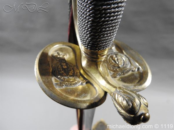 1st Royal Regiment of Foot Officer's Sword by Prosser - Image 29