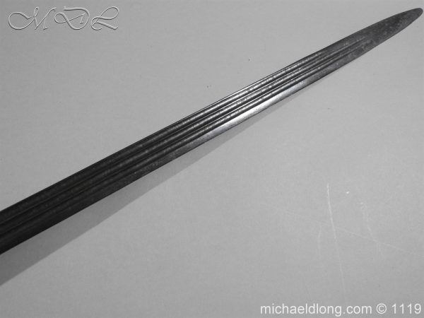 English Mortuary Sword c 1650 - Image 4