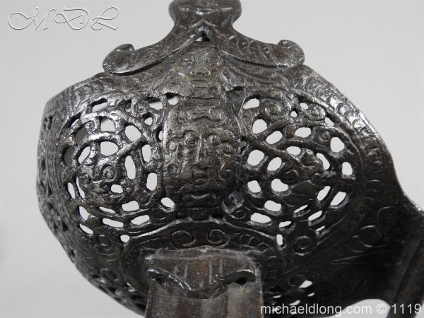 English Mortuary Sword c 1650 - Image 12